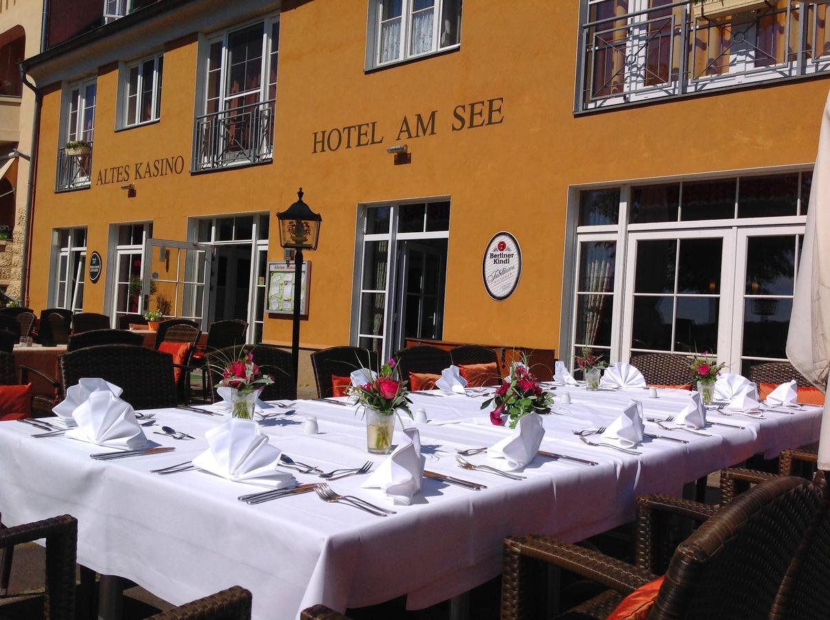Altes Kasino Hotel Am See Neuruppin Exterior photo